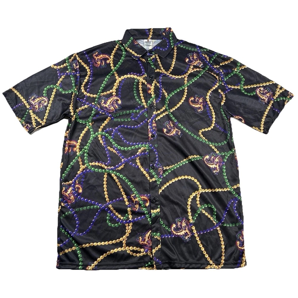 Jumbo Shrimp Shirt XL Jacksonville Minor League Baseball Destroyer Mardi Gras